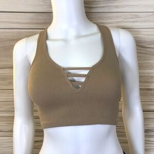 Free People intimately Nude Bralette Size M/L